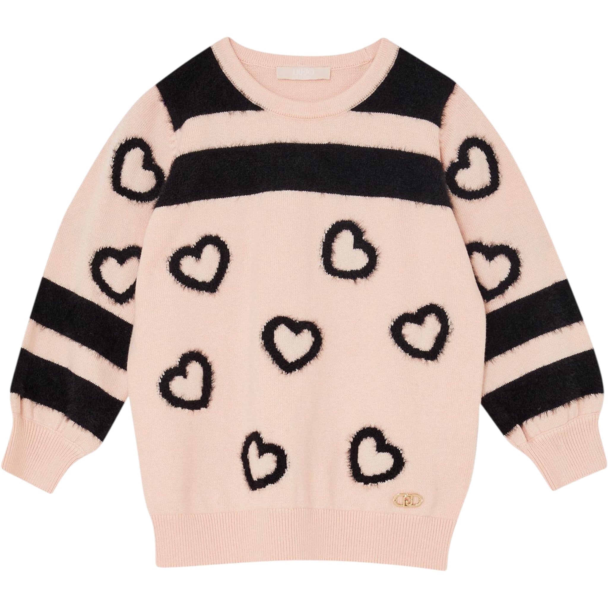 Liu Jo Maglia tinta unita con Stampa E Fantasia Rosa per Bambina KF5032 ROSA LIU JO 