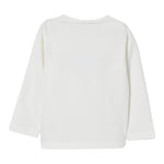 Liu Jo Shirt tinta unita con Stampa Panna per Neonata KF5033J00 PANNA LIU JO 
