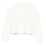 Liu Jo Maglia tinta unita con Applicazioni Bianco per Bambina KF5051JX BIANCO LIU JO 