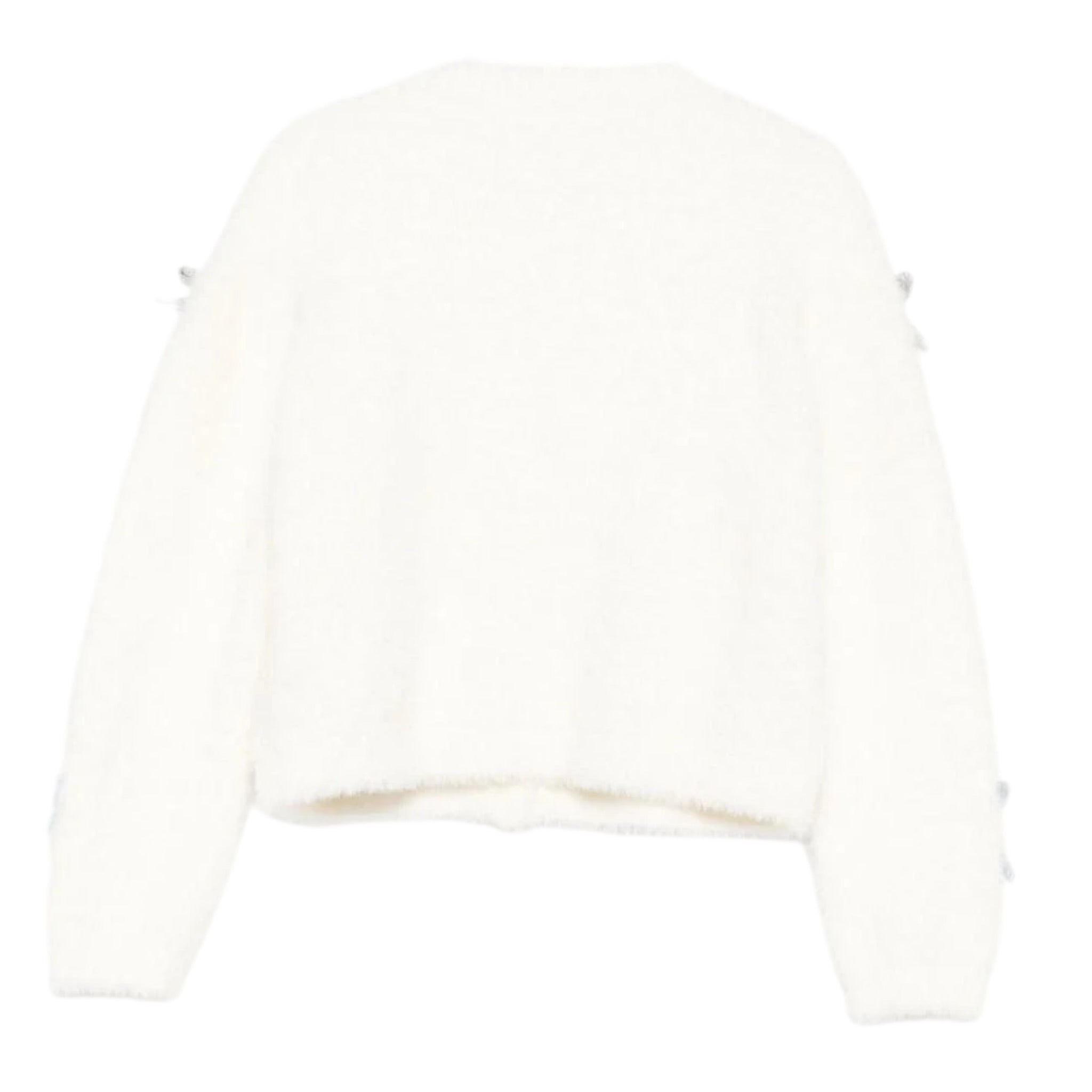 Liu Jo Maglia tinta unita con Applicazioni Bianco per Bambina KF5051JX BIANCO LIU JO 