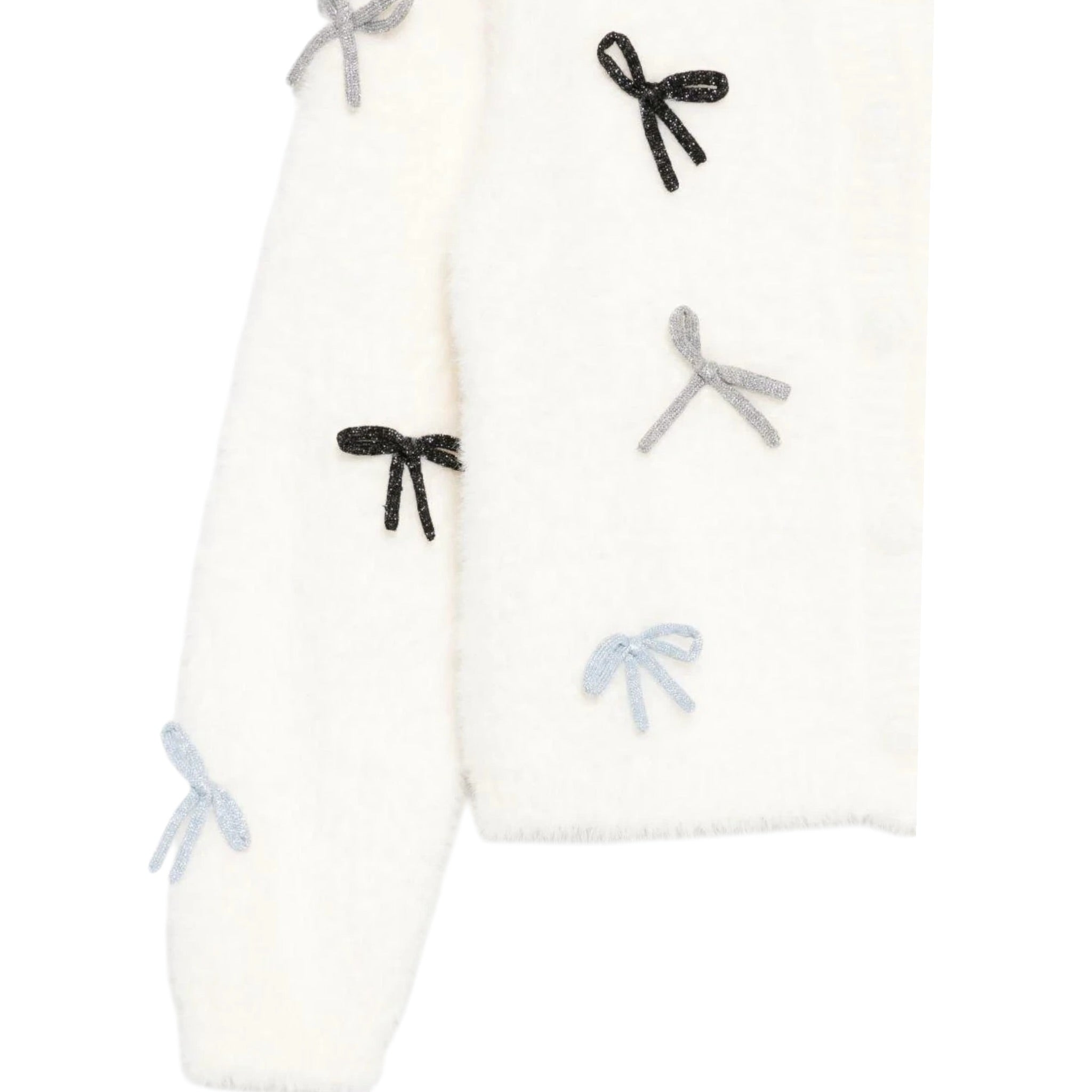 Liu Jo Maglia tinta unita con Applicazioni Bianco per Neonata KF5051N BIANCO LIU JO 