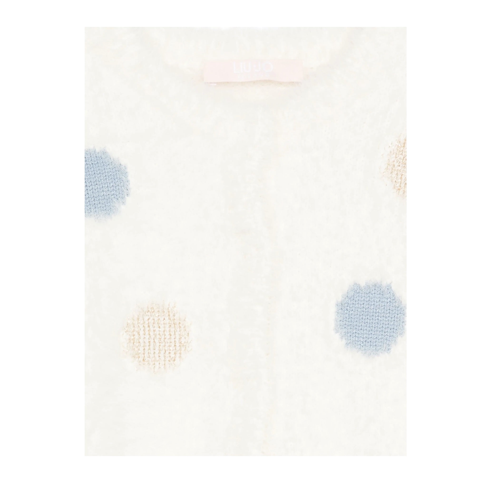 Liu Jo Cardigan tinta unita con Ricami Panna per Bambina KF5053X PANNA LIU JO 
