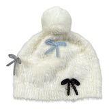 Liu Jo Cappello tinta unita con Fiocchi Panna per Neonata KF5054X PANNA LIU JO 