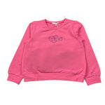 Liu Jo Felpa Xhiusa Girocollo con Brillantini Rosa per Bambina KF5079XJ ROSA LIU JO 