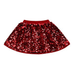 Liu Jo Gonna tinta unita con Paillettes Rosso per Neonata KF5105NX ROSSO LIU JO 