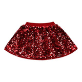 Liu Jo Gonna tinta unita con Paillettes Rosso per Neonata KF5105NX ROSSO LIU JO 