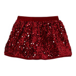 Liu Jo Gonna tinta unita con Paillettes Rosso per Neonata KF5105XXXX ROSSO LIU JO 