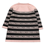 Liu Jo Abito Manica Lunga tinta unita con Logo Rosa per Neonata KF5130XXN ROSA LIU JO 