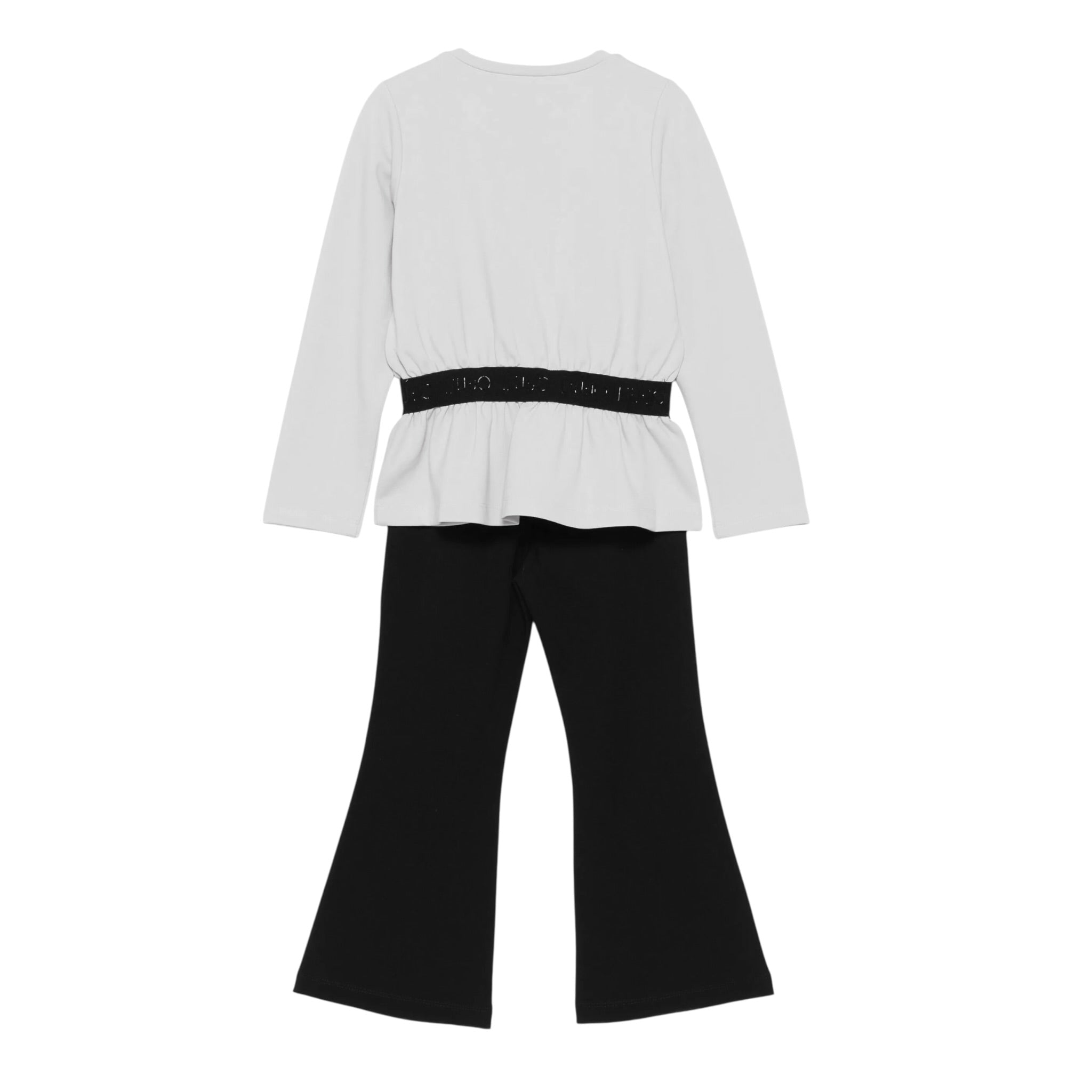 Liu Jo Completo 2 Pezzi Shirt-Leggins Bianco/Nero per Bambina KF5131X BIANCO/NERO LIU JO 