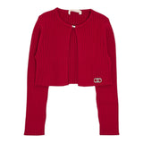 Liu Jo Coprispalle Tinta con Logo Rosso per Neonata LF5025 ROSSO LIU JO 