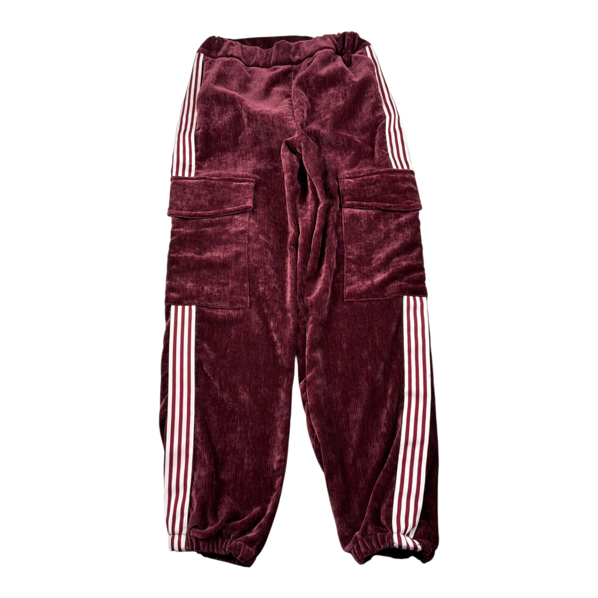 Lu Lu By Miss Grant Pantalone tinta unita In Camoscio Bordeaux per Bambina LL3980X BORDEAUX LU LU BY MISS GRANT 
