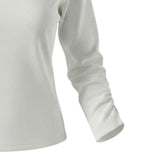 Lu Lu By Miss Grant Maglia tinta unita In Velluto Bianco per Bambina LL4022 BIANCO LU LU BY MISS GRANT 