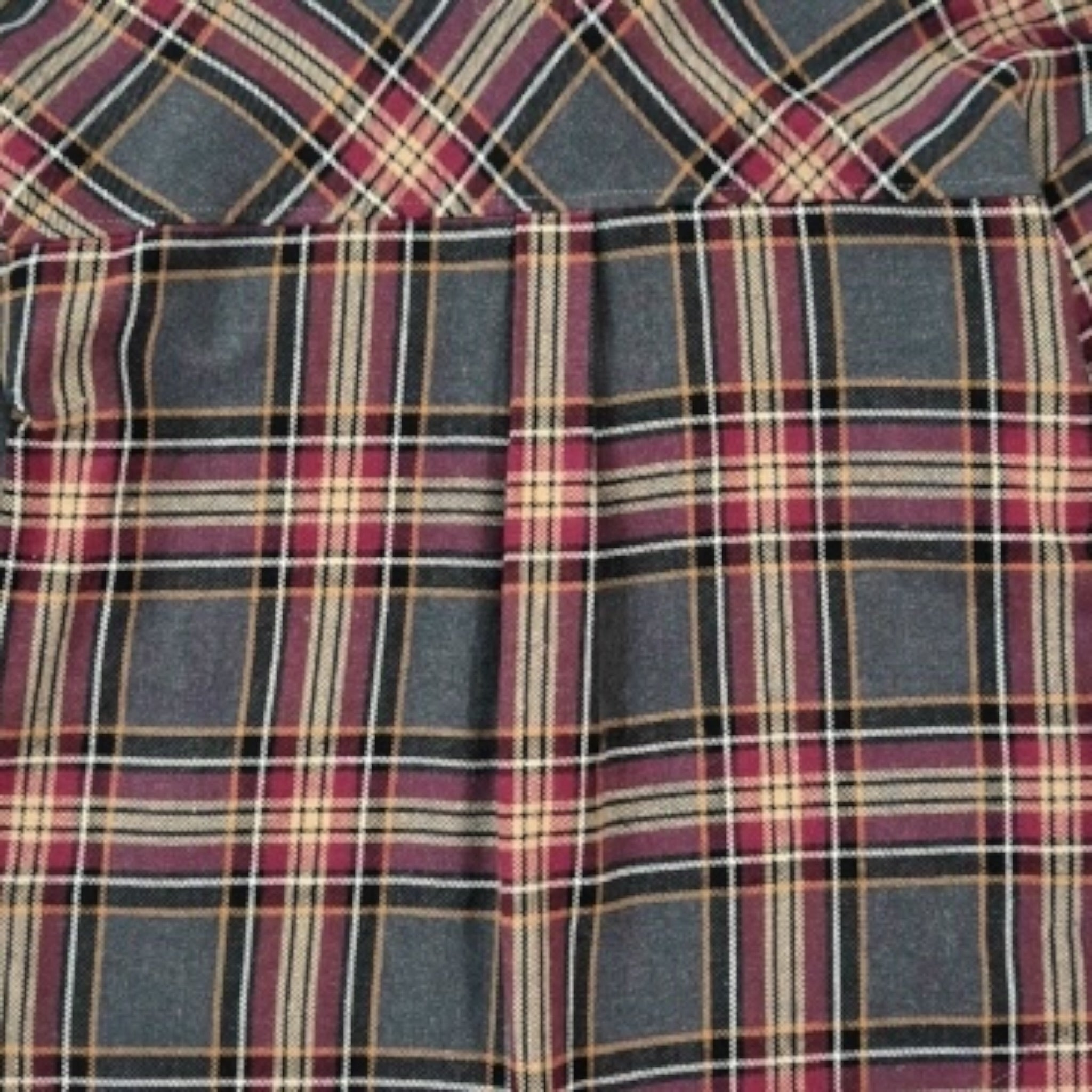 Lu Lu By Miss Grant Camicia Bicolore con Fantasia A Quadri Grigio per Bambina LL4049 GRIGIO LU LU BY MISS GRANT 