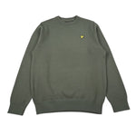 Lyle&Scott Maglia Girocollo tinta unita Verde per Bambino 52286 VERDE LYLE&SCOTT 