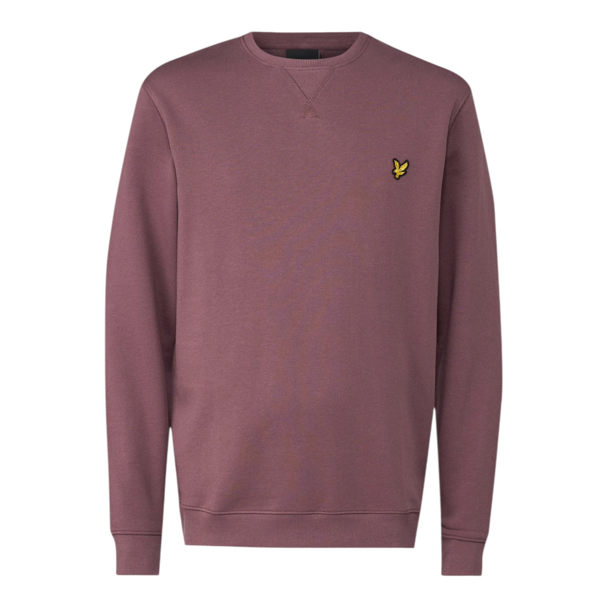 Lyle&Scott Felpa tinta unita con Logo Bordeaux per Bambino 53592 BORDEAUX LYLE&SCOTT 