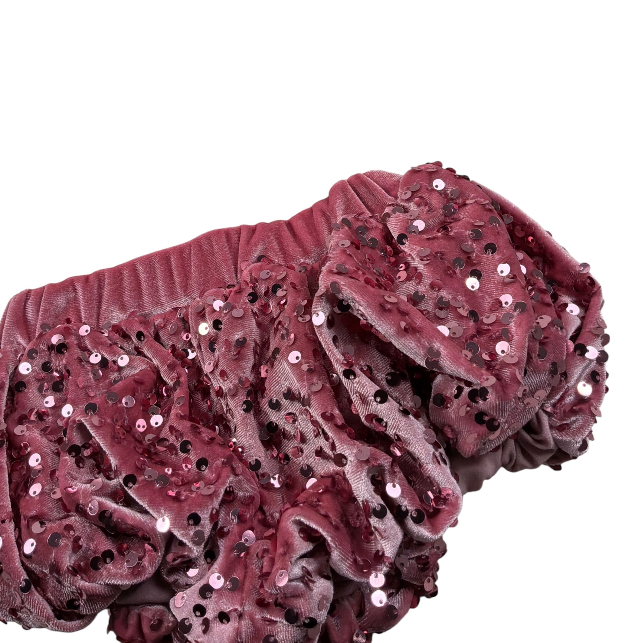 U+È Coulotte tinta unita con Paillettes Rosa per Neonata UE2113 ROSA U+è 