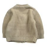 U+È Cardigan tinta unita con Bottoni Beige per Neonato UEM0428 BEIGE U+è 