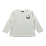 M+E' Shirt Girocollo tinta unita con Ricami Panna per Neonato UEM0620N PANNA M+E' 
