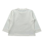 M+E' Shirt Girocollo tinta unita con Stampa Panna per Neonato UEM0627 PANNA M+E' 