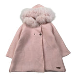 Mac Ilusion Cappotto tinta unita con Cappuccio Rosa per Neonata 8697H ROSA MAC  ILUSION 