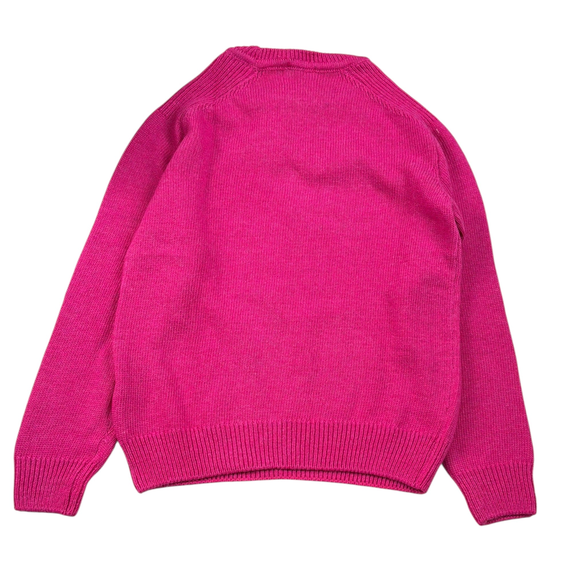 Maglifici Di Verona Maglia tinta unita Girocollo Magenta per Bambina 015238 MAGENTA MAGLIFICI DI VERONA 
