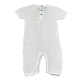Maglifici Di Verona Pagliaccetto tinta unita Traforato Bianco per Neonata 045154 BIANCO MAGLIFICI DI VERONA 