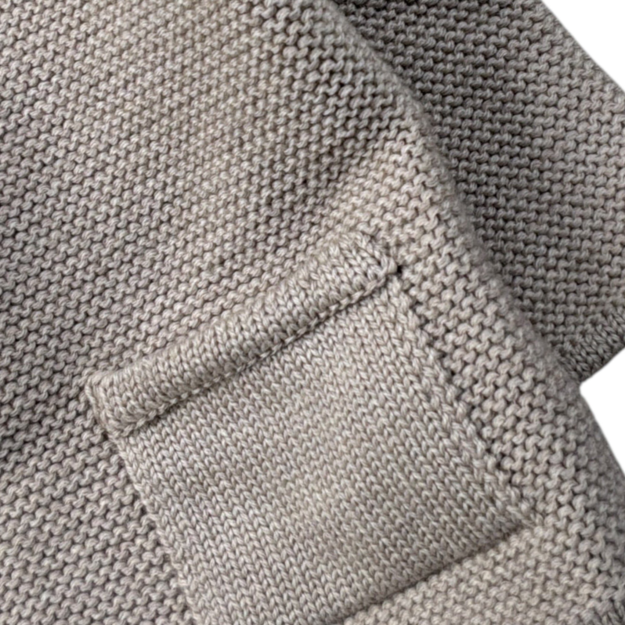 Maglifici Di Verona Cardigan tinta unita con Cappuccio Fango per Neonato 045223 FANGO MAGLIFICI DI VERONA 