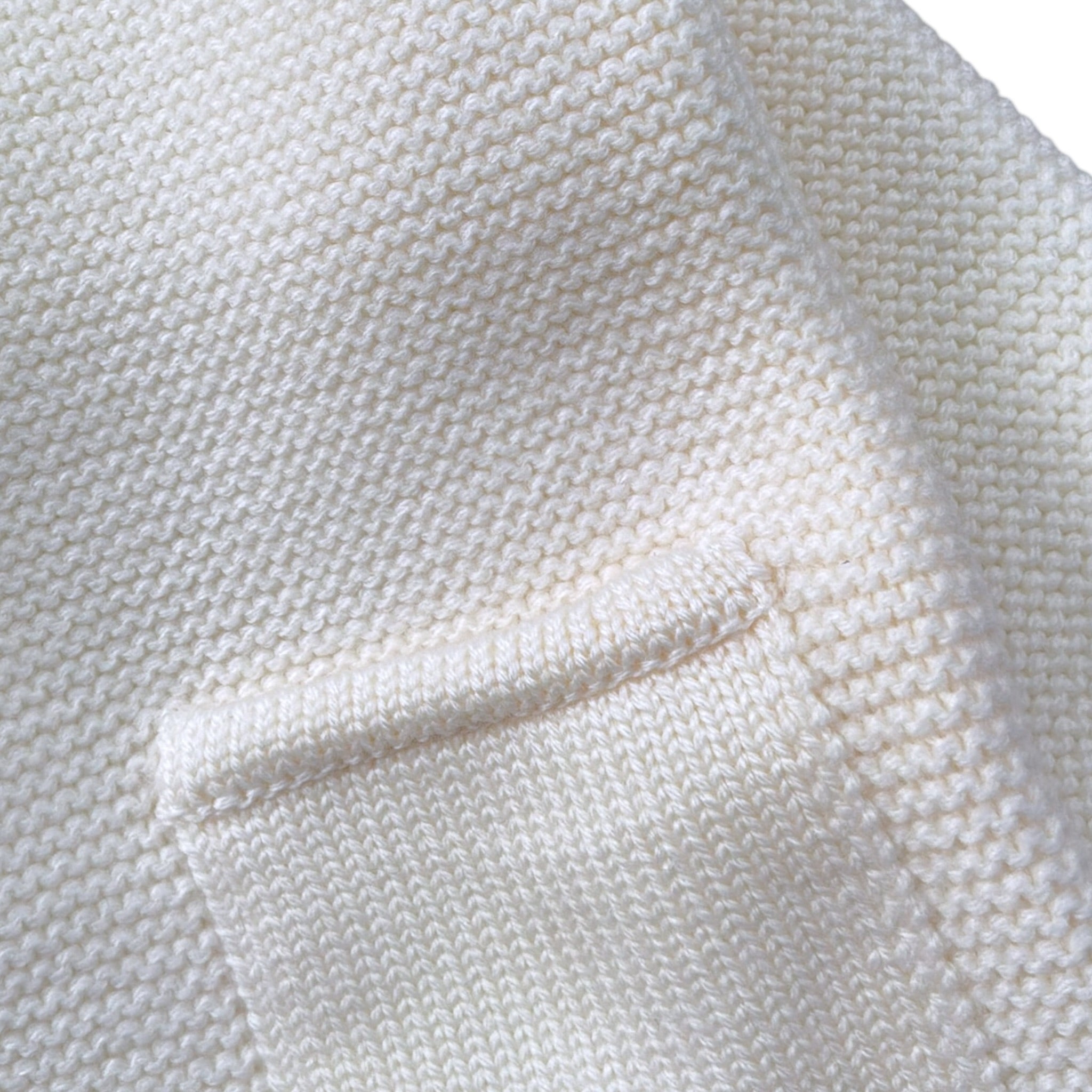Maglifici Di Verona Cardigan tinta unita con Cappuccio Panna per Neonato 045223 PANNA MAGLIFICI DI VERONA 