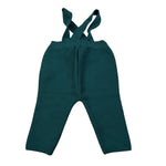 Maglifici Di Verona Pantalone tinta unita con Bretelle Verde per Neonato 045264 VERDE MAGLIFICI DI VERONA 