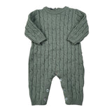 Maglifici Di Verona Tutina In Maglia tinta unita Verde per Neonato 045274 VERDE MAGLIFICI DI VERONA 