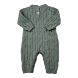 Maglifici Di Verona Tutina In Maglia tinta unita Verde per Neonato 045274 VERDE MAGLIFICI DI VERONA 