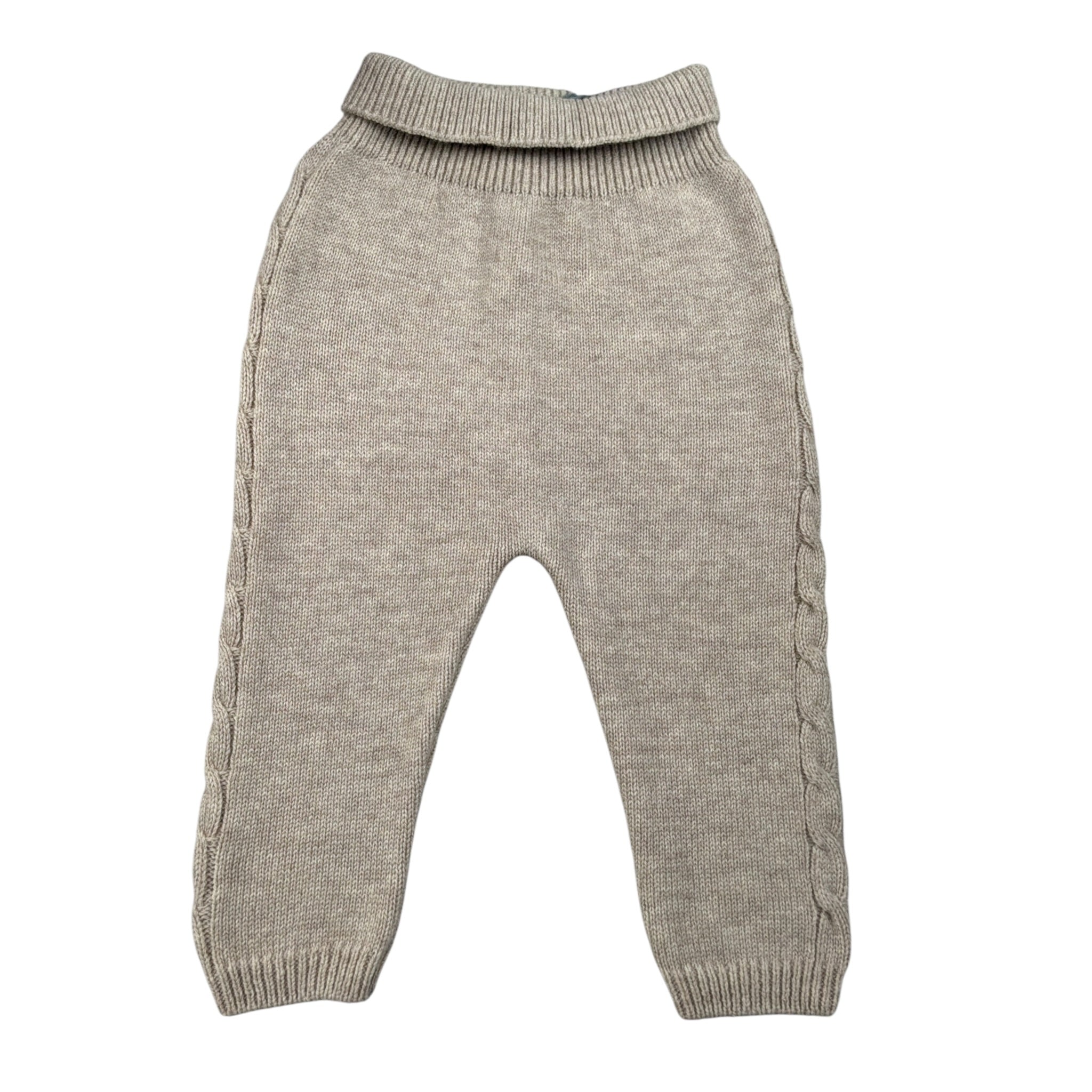Maglifici Di Verona Pantalone tinta unita In Filo Beige per Neonato 045279 BEIGE MAGLIFICI DI VERONA 