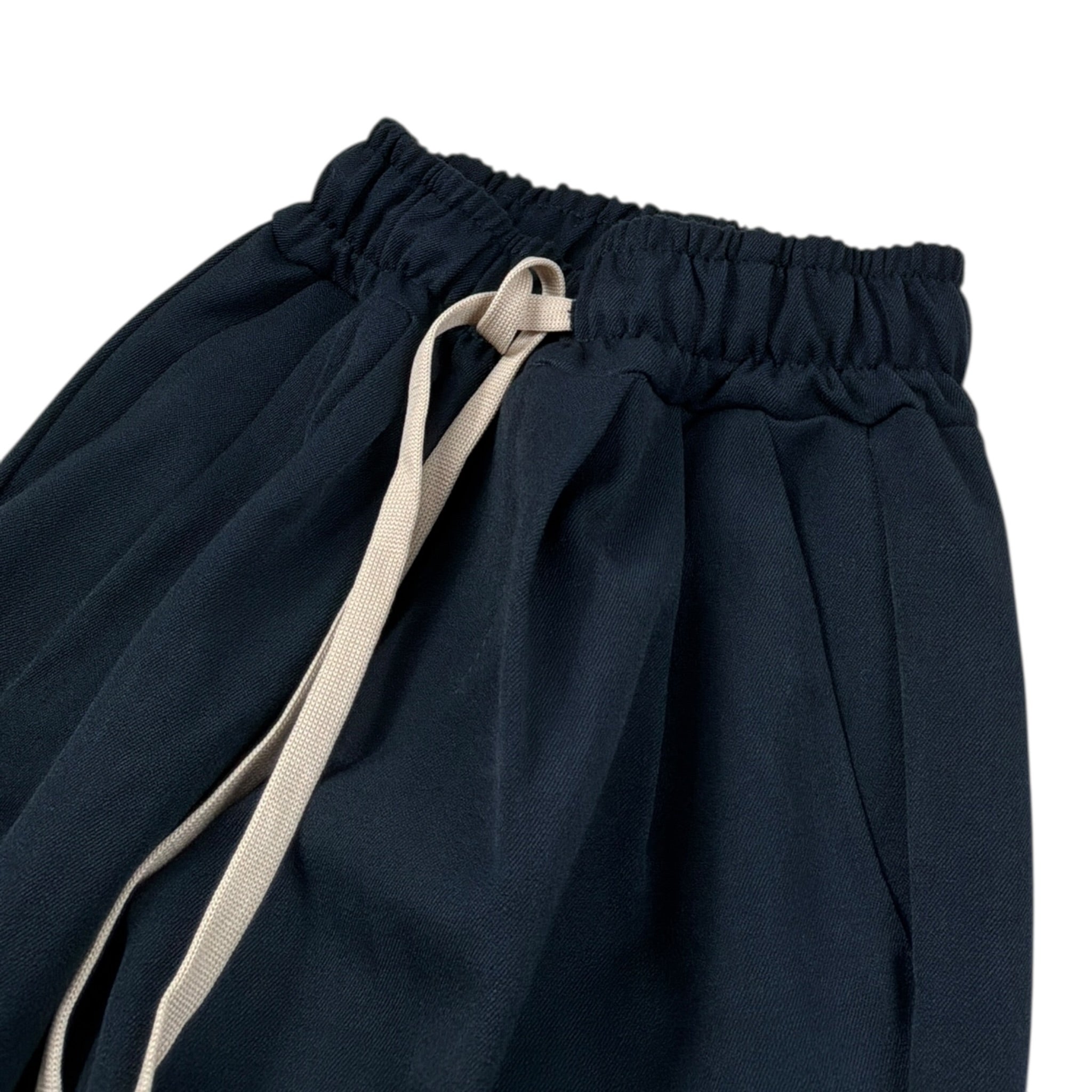 Make Pantalone tinta unita con Elastico In Vita Blu per Neonato MK2025N BLU MAKE 