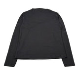 Manila Grace Shirt tinta unita Collo Alto Nero per Bambina M2822W25 NERO MANILA GRACE 