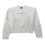 Manila Grace Maglia Girocollo tinta unita Panna per Bambina M2828W25 PANNA MANILA GRACE 