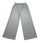 Manila Grace Pantalone Modello Palazzo tinta unita Grigio per Bambina M2832W25 GRIGIO MANILA GRACE 