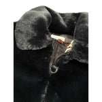 Manila Grace Smanicato Pelliccia tinta unita Nero per Bambina M2899W25 NERO MANILA GRACE 