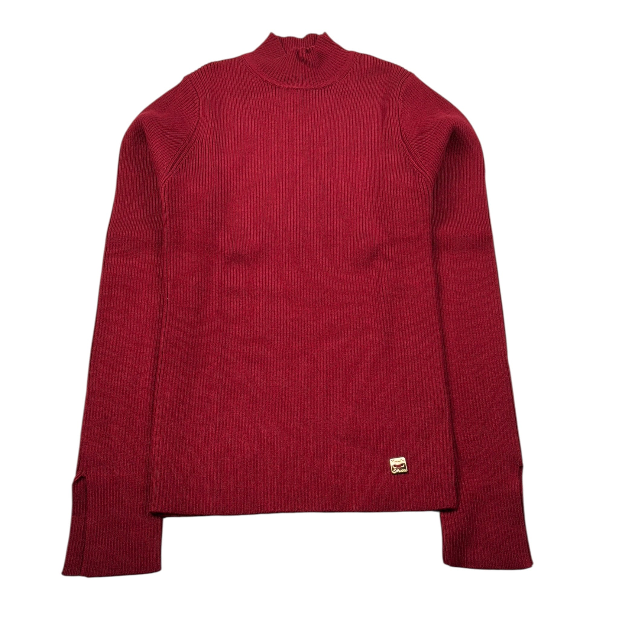 Manila Grace Maglia Collo Alto tinta unita Rosso per Bambina M2974W25 ROSSO MANILA GRACE 