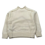 Manila Grace Maglia Mezzocollo tinta unita Crema per Bambina MFBF24M212 CREMA MANILA GRACE 