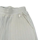 Manila Grace Pantalone tinta unita con Elastico In Vita Panna per Bambina MFBF24P204 PANNA MANILA GRACE 