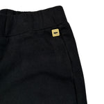 Manila Grace Pantalone Modello Zampa tinta unita Nero per Bambina MFBF24P233 NERO MANILA GRACE 