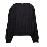 Manila Grace Maglia Girocollo tinta unita Nero per Bambina MFJF24M164 NERO MANILA GRACE 