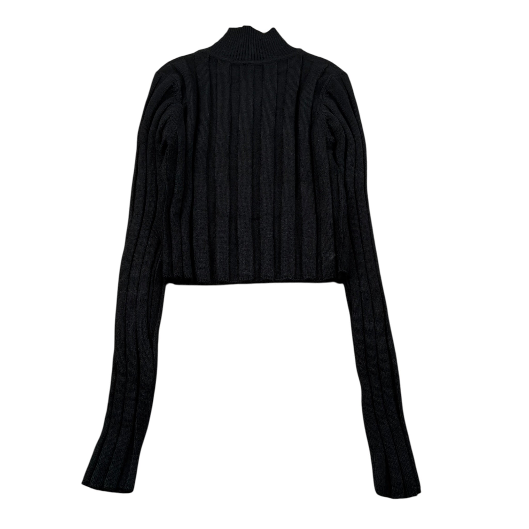Manila Grace Maglia tinta unita Mezzo Collo Nero per Bambina MFJF24M174 NERO MANILA GRACE 
