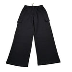 Manila Grace Pantalone Modello Palazzo tinta unita Nero per Bambina MFJF24P117 NERO MANILA GRACE 