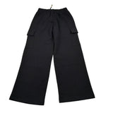 Manila Grace Pantalone Modello Palazzo tinta unita Nero per Bambina MFJF24P117 NERO MANILA GRACE 