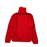 Manuel & Frank Maglia Collo Alto tinta unita Rosso per Neonato MF4190B ROSSO MANUEL & FRANK 
