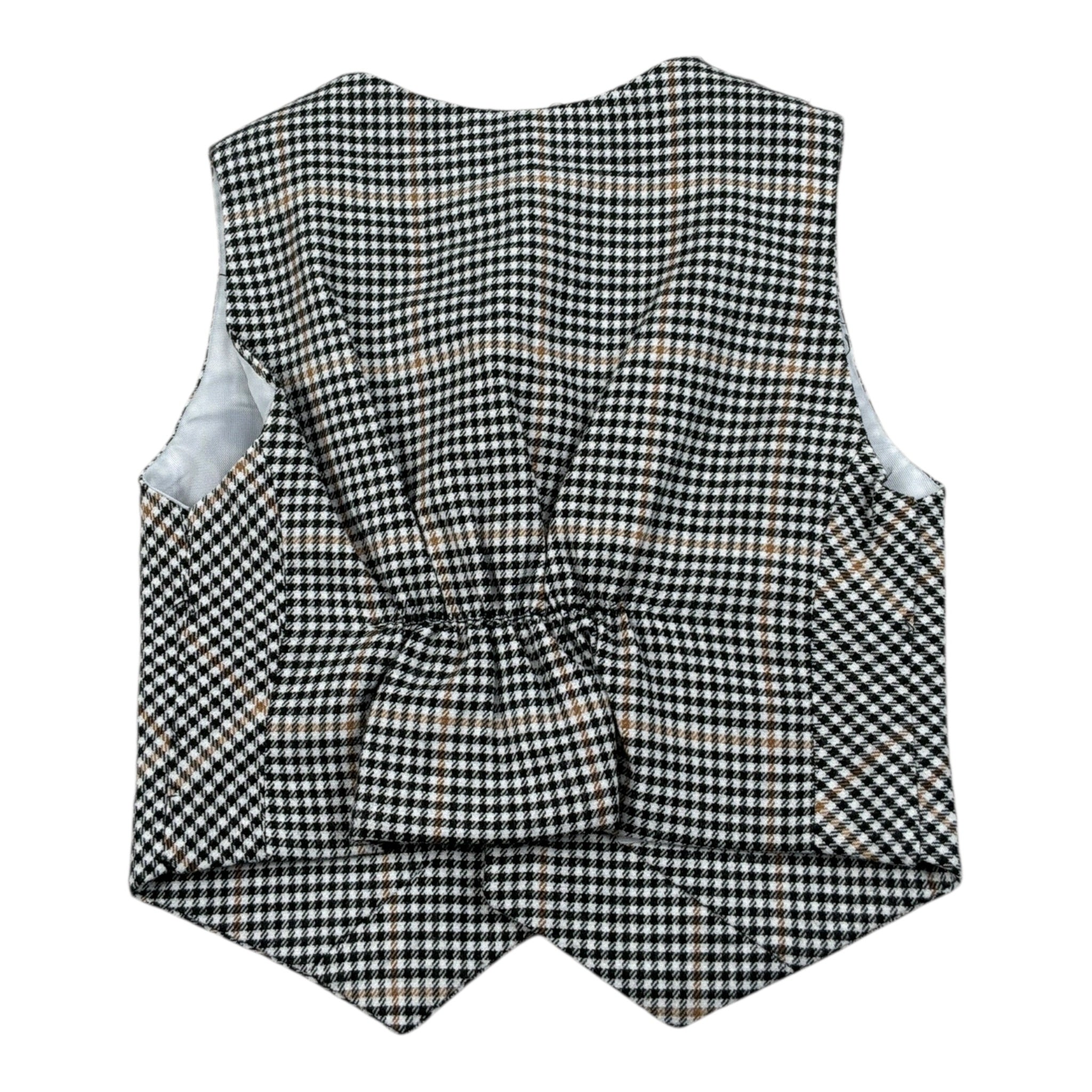 Manuel & Frank Gilet Bicolore con Fantasia Bianco per Bambino MF5217N BIANCO MANUEL & FRANK 