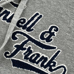 Manuel & Frank Felpa tinta unita con Cappuccio E Stampa Grigio per Bambino MF8046B GRIGIO MANUEL & FRANK 