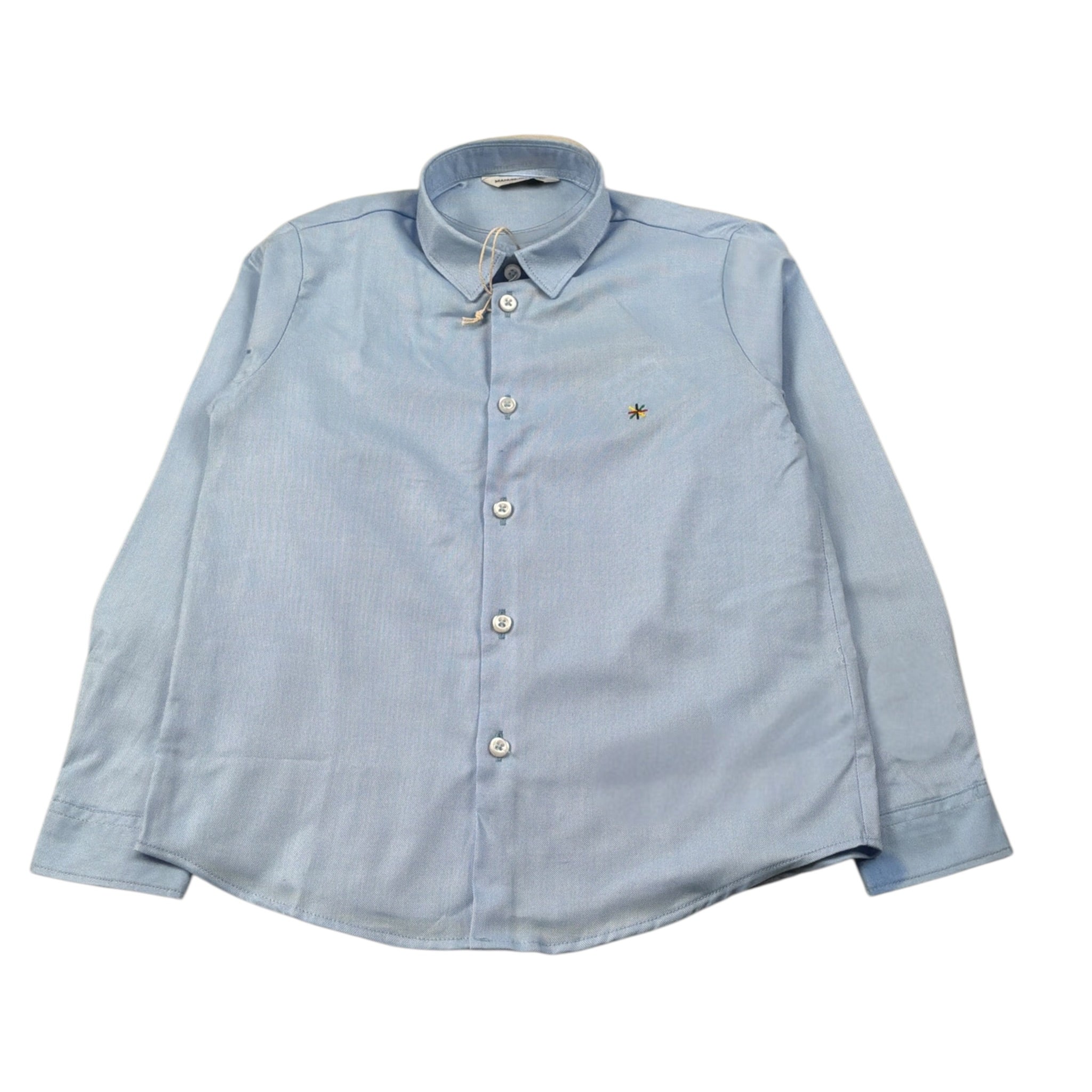 Manuel Ritz Camicia Manica Lunga tinta unita Azzurro per Neonato MR2780N AZZURRO MANUEL RITZ 