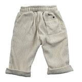 Manuel Ritz Pantalone tinta unita A Costine Panna per Neonato MR2836 PANNA MANUEL RITZ 